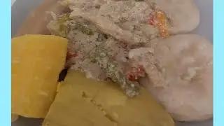 Jamaican saltfish rundung