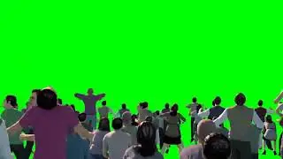 Green Screen Penonton Konser