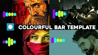 Bgm ringtonees colourful bar aveeplayer template || How to make bar template|| Tech Trend Creation