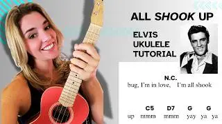 All Shook Up - ELVIS - Ukulele Tutorial