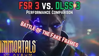 FSR 3 Frame Generation vs DLSS 3 Frame Generation Performance Comparison