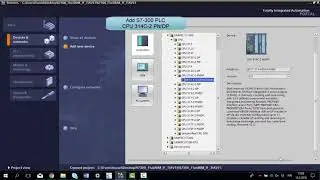 S7-300: How to create project by TIA Portal