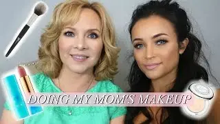 DOING MY MOM'S MAKEUP! Mother's Day SLAY | Stephanie Ledda