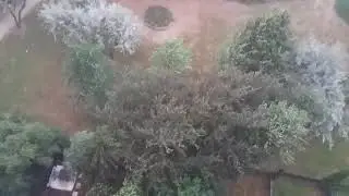 2018-06-21: Burza piaskowa na Jelonkach w Warszawie