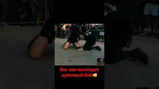 Вот как выглядет кулачный бой👊