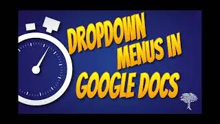 1- Minute Tech Tip- Google Doc Dropdowns