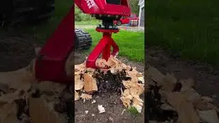 Fecon STUMPEX® Skid Steer Stump Grinder Attachment 