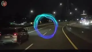 Arus jalan tol Semarang malam hari