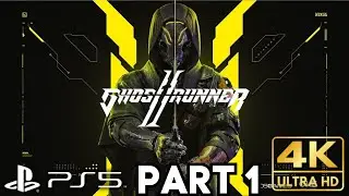 Ghostrunner 2 Gameplay Walkthrough Part 1 | PS5 | 4K HDR (No Commentary Gaming)