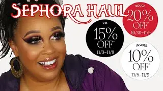 SEPHORA HOLIDAY SALE EVENT HAUL 2020 | Pat McGrath, Makeup by Mario, Fenty, and MUCH MORE!