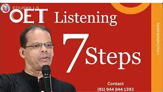 Edu Skills: OET Listening: 7 Steps to Competency🌹Top Tips & Strategies:  🌹| OET made easy