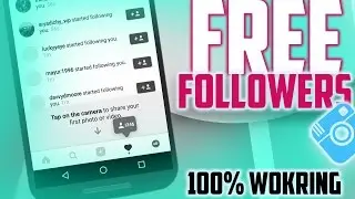 GET 1000 INSTAGRAM FOLLOWERS DAILY 2017 !! NO APP NO COINS