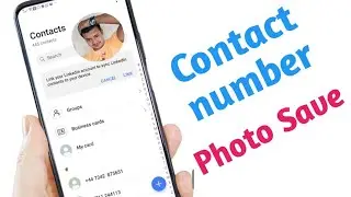 How to save contact number photo// Raju Rayhan Tech