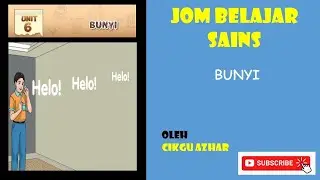 SAINS TAHUN 4 : BUNYI by cikgu azhar aris  #eduwebtv #cikgootube