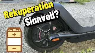 Mehr Reichweite durch Rekuperartion? NIU KQi 300P | Rekuperationstest