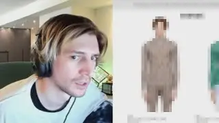 xQc can see his WHAT?