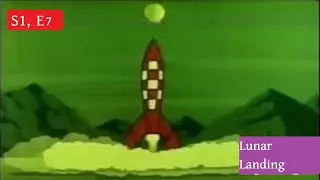Herges Adventures of Tintin - Season 1, Episode 7 - Lunar Landing