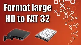 How to format a Hard Disk or USB stick in Fat32 (over 32gb)