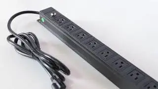 US NEMA 8 way power distribution unit for data center #datacenter #menapdu #basicpdu