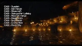 C418 - Música de Minecraft 🎵y Lluvia 🌧️