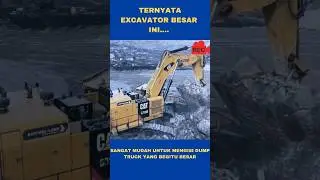 Ternyata Excavator Besar ini... #kakuryk  #equipment #excavator #bulldozer
