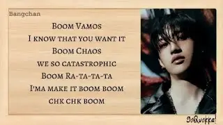 Stray Kids - 'Chk Chk Boom' Easy Lyrics