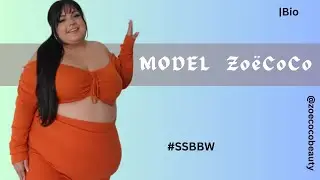 SSBBW Curves By Zoë CoCo Plus💛BBW Body Positive |Plussize Fashion Modals |Biography |All Facts |Wiki
