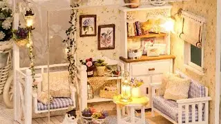 DIY Miniature House with furniture| Kitten's Diary Tiny House| Miniature Small Business Idea #18