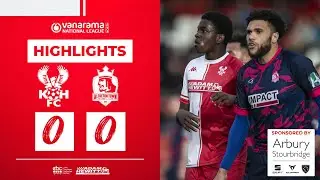 📺 HIGHLIGHTS | 25 Mar 23 | Harriers 0-0 Alfreton Town