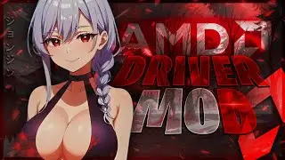 🚀SIM!! +PERFORMANCE -INPUTLAG - COM ESTE DRIVER MOD 𝘼𝙈𝘿!!🤯