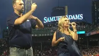 Stephanie Varone - Boston Red Sox - Canadian Anthem 9-12-18