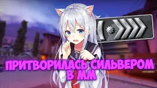 ПРИТВОРИЛАСЬ СИЛЬВЕРОМ В CS:GO