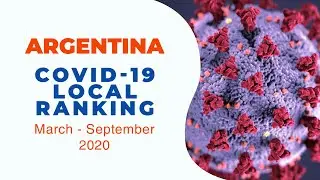 Mapa de Argentina Covid-19 | Argentina Covid-19 Map and Graphs