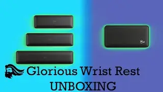 Glorious Keyboard + Mouse Wrist Rest UNBOXING