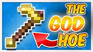 Building The Most Powerful Hoe in Minecraft [Ultimate Weapon Crafting]