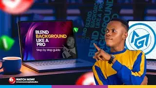 🎨 HOW TO BLEND BACKGROUND LIKE A PRO IN CORELDRAW!🔥| Step by Step Guide 