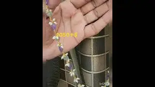 #AN code#AN code#AN code#handmade#tulipmala#real gold jewellery#order#whatsapp#9652525864