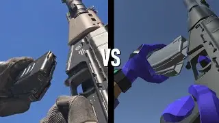 AS VAL | Call of Duty: Modern Warfare Vs. Ravenfield | Weapons Comparison