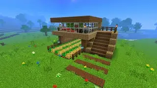 ⚒️Minecraft | How to Build a Wooden House