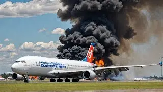CRASH LANDING in MADEIRA! EMIRATES Boeing 777
