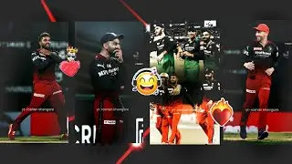 RCB New Attitude Status IPL 2022 ❤️ RCB New Concept Status 🤙🏻