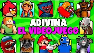 ¡ADIVINA el VIDEOJUEGO por la MUSICA! 👹 poppyplaytime 🐱 Zoonomaly 👨‍🚀 Among Us  🌈 Rainbow Friends