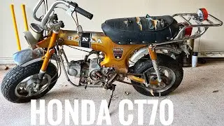Honda CT70 Build! - Low serial number score! - CT70 Build