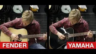 Fender CD-60 vs Yamaha F370 🎸 Guitar PARTY