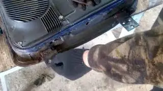 Как сбить дверную петлю на ВАЗ-2107