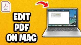 How To Edit PDF On MacBook or iMac - Fastest Guide