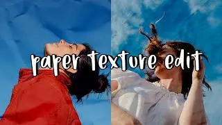 Paper Texture Edit For iOS+ Android| How to get the paper texture on your photos