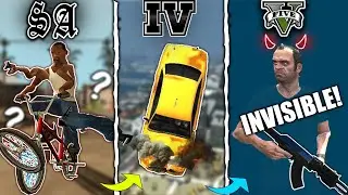 Most FUNNY/WEIRD Glitches in GTA Games (GTA 3 → GTA 5)