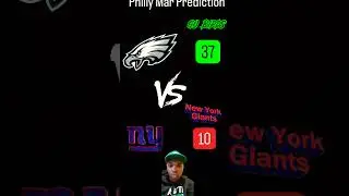 Philadelphia Eagles vs New York Giants Predictions #eagles #flyeaglesfly #football