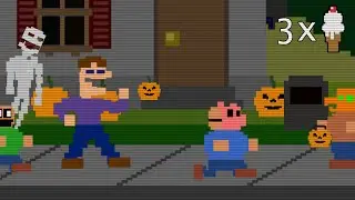 Secret Halloween trick or treat minigame?! (FNaF SL)